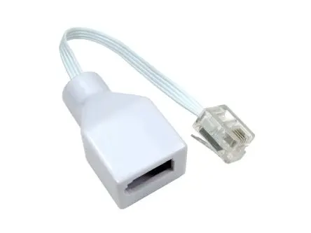 Produktfoto 1 von RS PRO Adapter Adapter, Weiß 123.4 mm