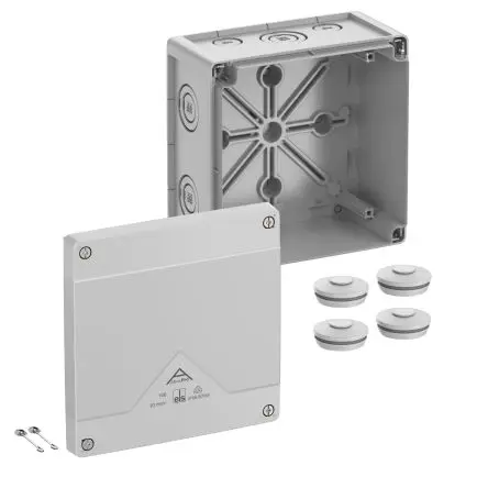 Spelsberg Abox-i 100-L Polycarbonat Abzweigdose Grau IP65 DNV, DLG, VDE Breite 140mm Höhe 85 mm Länge 152 mm
