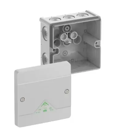 Produktfoto 1 von Spelsberg Abox 040-L Polystyrol Abzweigdose Grau IP66 Breite 102mm Höhe 57 mm Länge 102 mm
