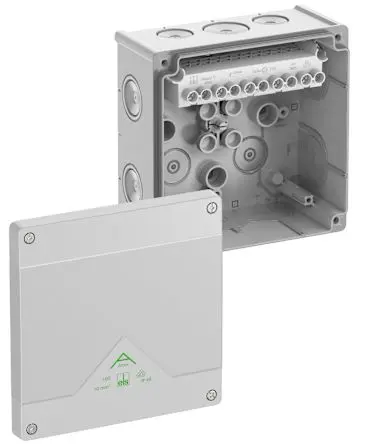 Produktfoto 1 von Spelsberg Abox 100-10² Polystyrol Abzweigdose Grau IP65 VDE Breite 140mm Höhe 80 mm Länge 152 mm