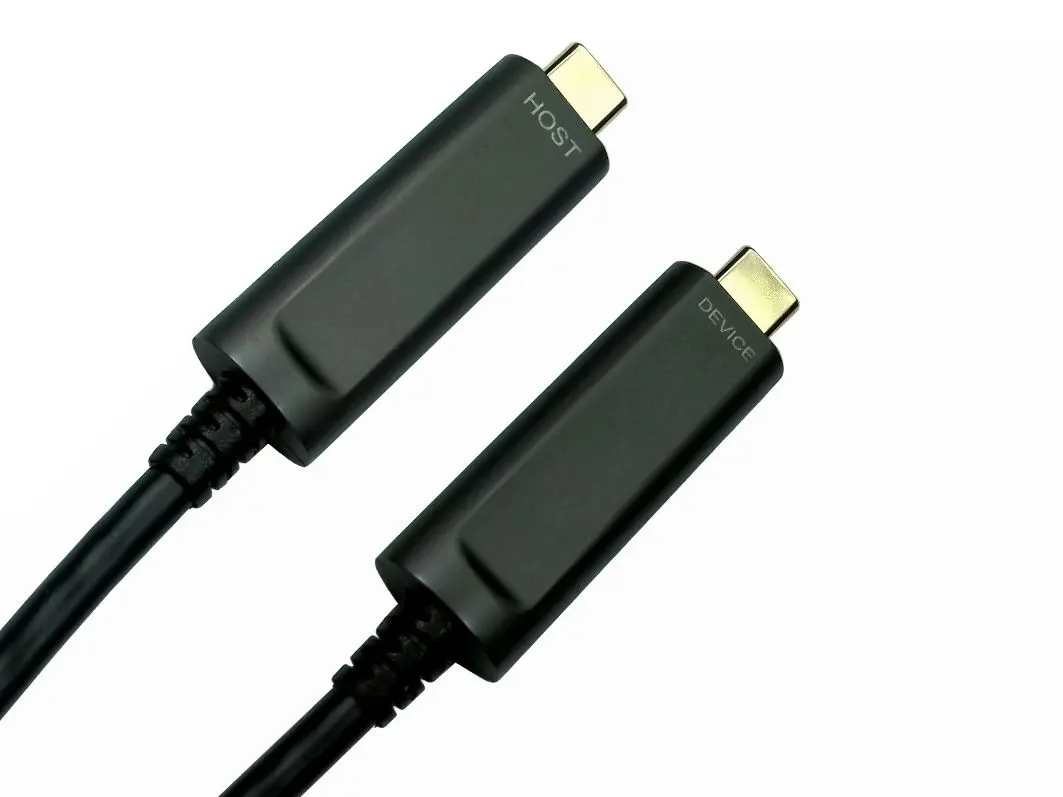 Produktfoto 1 von RS PRO USB-Kabel, USB C / USB C, 10m USB 3.1 Schwarz