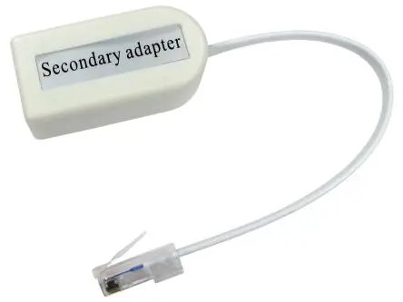 Produktfoto 1 von RS PRO Adapter Adapter, Weiß 15 cm