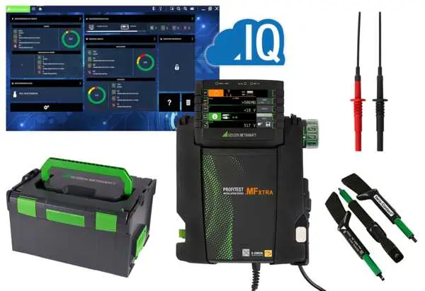 Produktfoto 1 von Gossen Metrawatt PROFiTEST MF XTRA Starter-Set Multifunktionsprüfgerät 4-Draht  Ohne Auslösung 600V