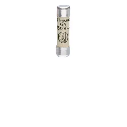 Produktfoto 1 von Legrand Patronensicherung / 6A 6.3 x 23 mm 250V Keramik
