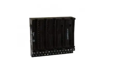 Produktfoto 1 von JM CONCEPT Polyamid Anschlussklemmenblock 50mA Schwarz 4-polig Schraubbefestigung 14AWG