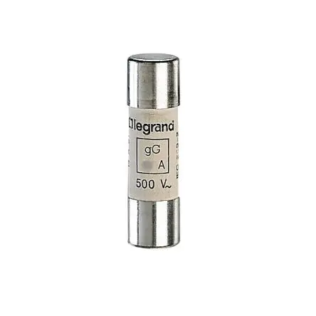 Produktfoto 1 von Legrand Patronensicherung / 10A 14 x 51 mm 500V Keramik