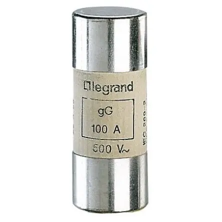 Produktfoto 1 von Legrand Patronensicherung / 100A 22 x 58 mm 500V Keramik