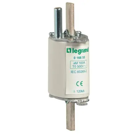 Produktfoto 1 von Legrand Patronensicherung 61 x 125 mm, 500V / 160A IEC 60269-1,2 and 2-1 and VDE 0636-21