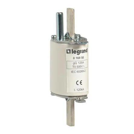 Produktfoto 1 von Legrand Patronensicherung / 160A 59 x 125 mm 500V Keramik