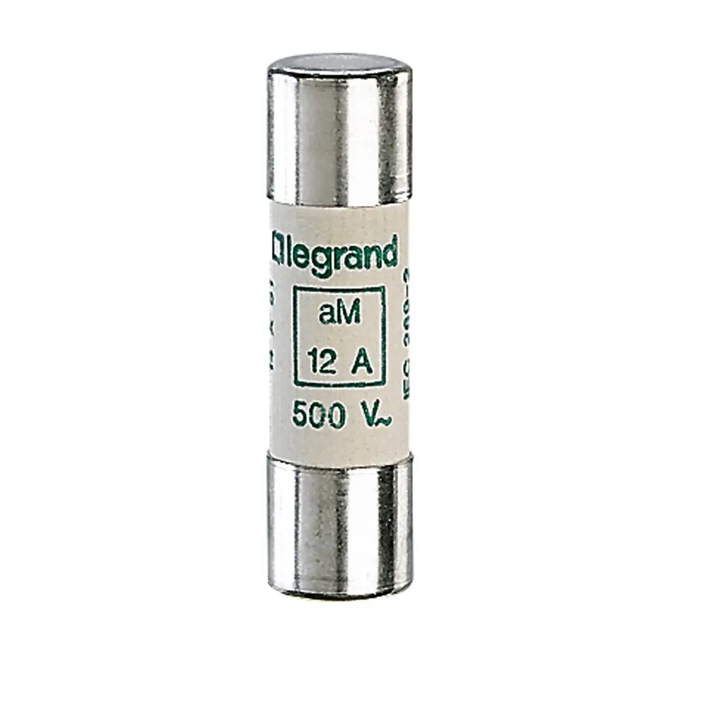 Produktfoto 1 von Legrand Patronensicherung M / 12 A 14 x 51 mm 500 V Keramik