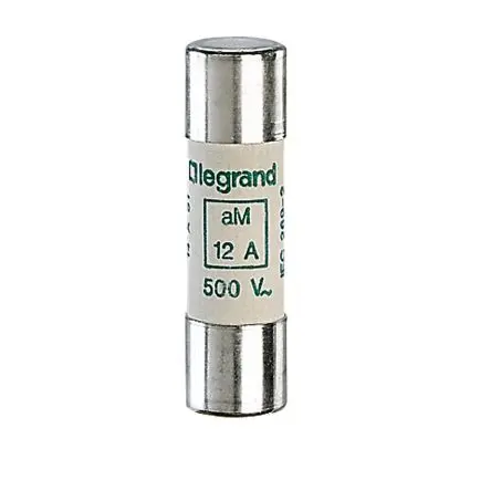 Produktfoto 1 von Legrand Patronensicherung AM / 12A 14 x 51 mm 500V Keramik