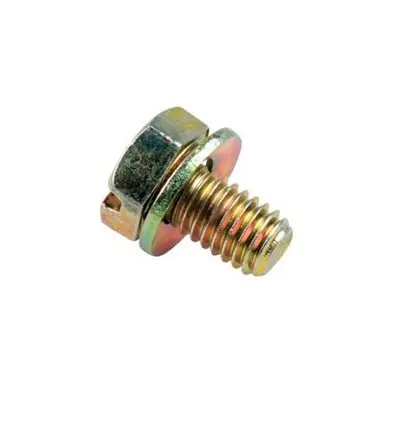 Produktfoto 1 von Legrand Kombischraube mit Unterlegscheibe Unterlegscheibe 10 mm Sechskant Stahl Galvanisiert