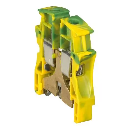 Produktfoto 1 von Legrand 372 Anschlussklemmenblock Grün, Gelb, 35mm², 800V Schraubbefestigung ATEX