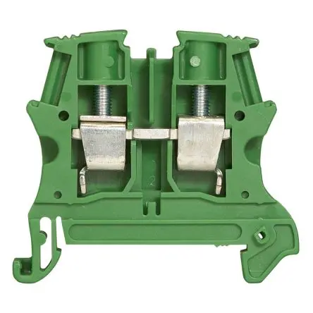 Produktfoto 1 von Legrand 372 Anschlussklemmenblock Grün, 6mm², 800V Schraubbefestigung ATEX 3049U - 02, ATEX