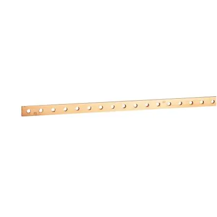 Produktfoto 1 von Legrand Kupferstange Flach, 4mm x 12 mm, Länge 990 mm