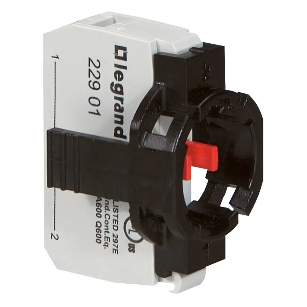 Produktfoto 1 von Legrand Drucktaster Adapter zur Verwendung mit Nicht beleuchteter Kopfschraubanschluss