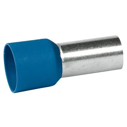 Produktfoto 1 von Legrand Starfix Aderendhülse, Stift ø 11.1 mm, Blau, Polypropylen, 20 mm, Isoliert