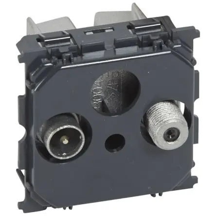 Produktfoto 1 von Legrand Buchse , Oberfläche, H. 45 mm x B. 45mm