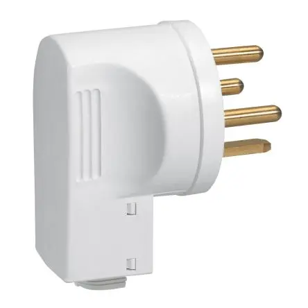 Produktfoto 1 von Legrand 558 Gehäusestecker Weiß 3P+PE, 400V IP20 32A