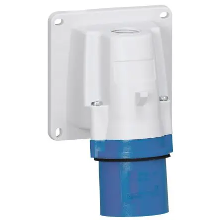 Produktfoto 1 von Legrand P17 Tempra Pro Leistungssteckverbinder Blau 2P+PE, 250V Abgewinkelt IP44 16A