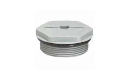 Produktfoto 1 von Legrand CAT Blindstopfen M20, Kunststoff Mit Gewinde Ø 19.8 mm, IP68, Grau
