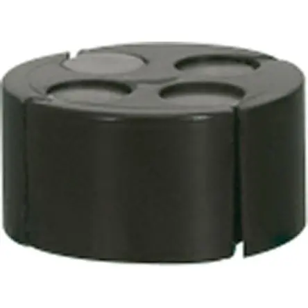 Produktfoto 1 von Legrand Kabelverschraubung, PG13.5 Gummi Schwarz 2 mm/ 3.5 mm