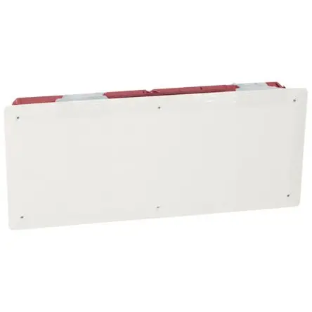Produktfoto 1 von Legrand Batibox; Gehäuse; Kunststoff; Rot; IK04 Breite 180 mm Länge 400 mm