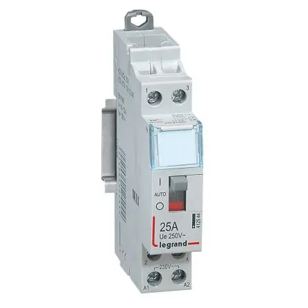 Produktfoto 1 von Legrand Schütz 230V-Spule, 2-polig 3000 W 2 Schließer 2-Hilfskontakte
