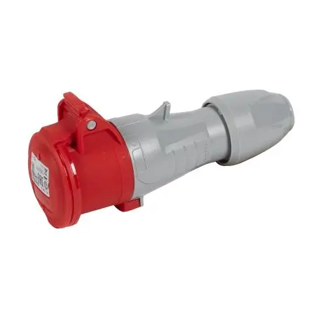 Produktfoto 1 von Legrand Leistungssteckverbinder Rot 2P+PE, 415V IP44 16A
