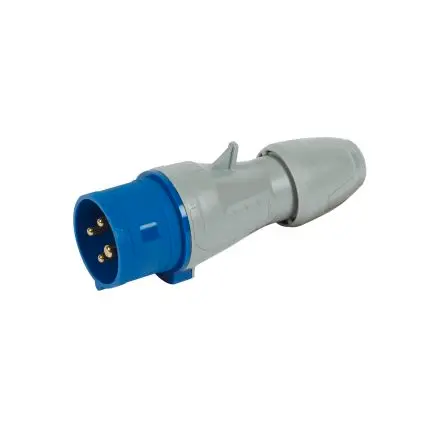 Produktfoto 1 von Legrand Leistungssteckverbinder Blau 3P+PE, 250V IP44 16A