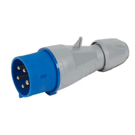 Produktfoto 1 von Legrand Leistungssteckverbinder Blau 3P+N+PE, 250V IP44 32A