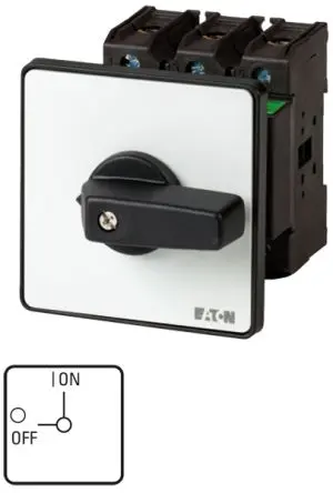 Produktfoto 1 von Eaton 5059 Trennschalter 3-polig Rückwand Schwarz IP65