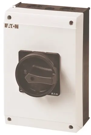 Produktfoto 1 von Eaton 2073 Trennschalter 3-polig Oberfläche Schwarz IP65