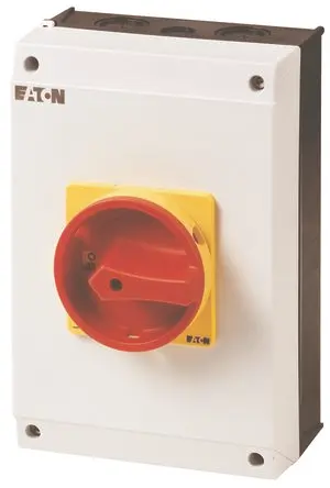 Produktfoto 1 von Eaton 2073 Trennschalter 3+N-polig Oberfläche Schwarz IP65