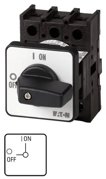 Produktfoto 1 von Eaton Trennschalter 3-polig + N-polig 25A SMD IP65 (Vorderseite) 11kW