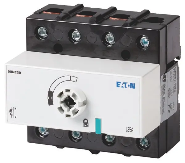 Produktfoto 1 von Eaton Trennschalter 3-polig + SN (direkt-polig 125A SMD IP 20 59kW