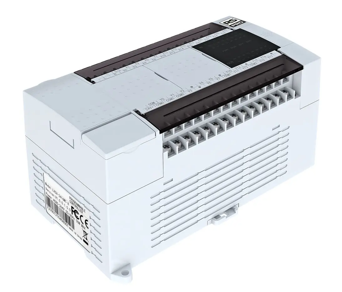 Produktfoto 1 von RS PRO Logikcontroller, 16 Eing. Transistor Ausg.Typ DC Eing.Typ für SPS-Erweiterungsmodule von RS PRO 24 V dc