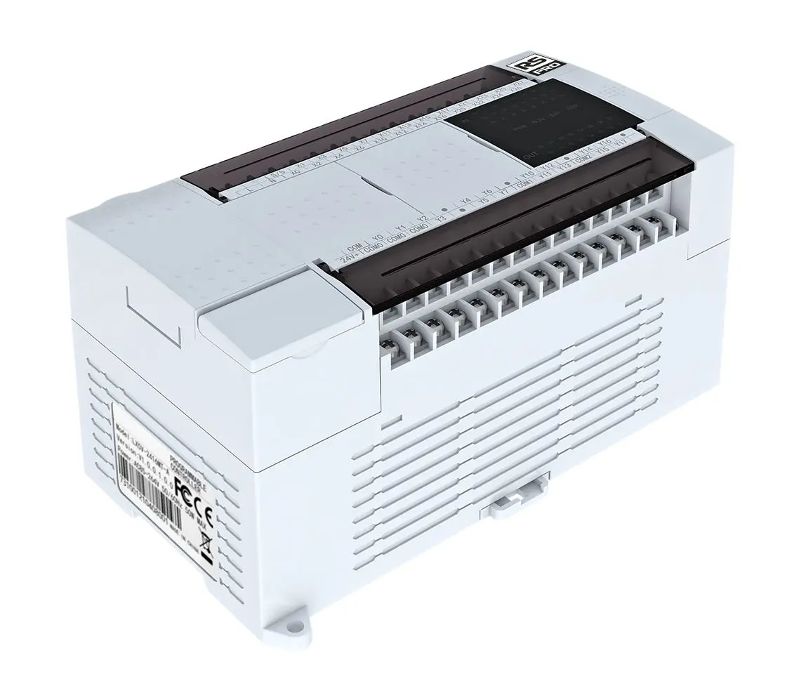 Produktfoto 1 von RS PRO Logikcontroller, 24 Eing. Transistor Ausg.Typ AC Eing.Typ für SPS-Erweiterungsmodule von RS PRO 85 → 265
