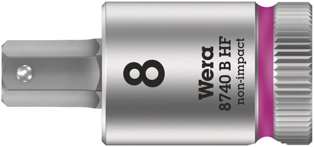 Produktfoto 1 von Wera 3/8 in Bit Buchse SW 5/16 in Sechskant x 105 mm