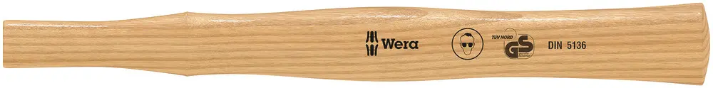 Produktfoto 1 von Wera Hammergriff mit Keil, Weiche Schlagfläche Eschenholz-Stiel 320 mm