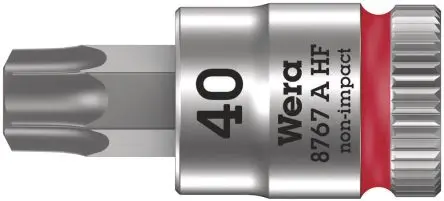 Produktfoto 1 von Wera 1/4 in Bit Buchse SW TX 9 Sechskant x 96mm