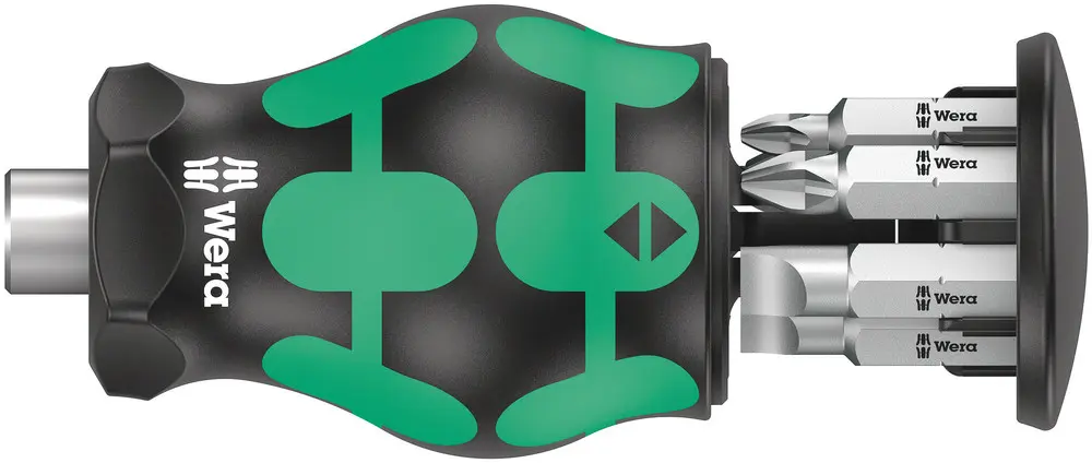 Produktfoto 1 von Wera Phillips, Geschlitzt Magnetisch 1/4 in 25 mm, Länge 65 mm, 6-teilig