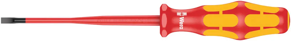 Produktfoto 1 von Wera VDE 1000V zugelassen Isoliert, 161 mm / Klinge 100 mm