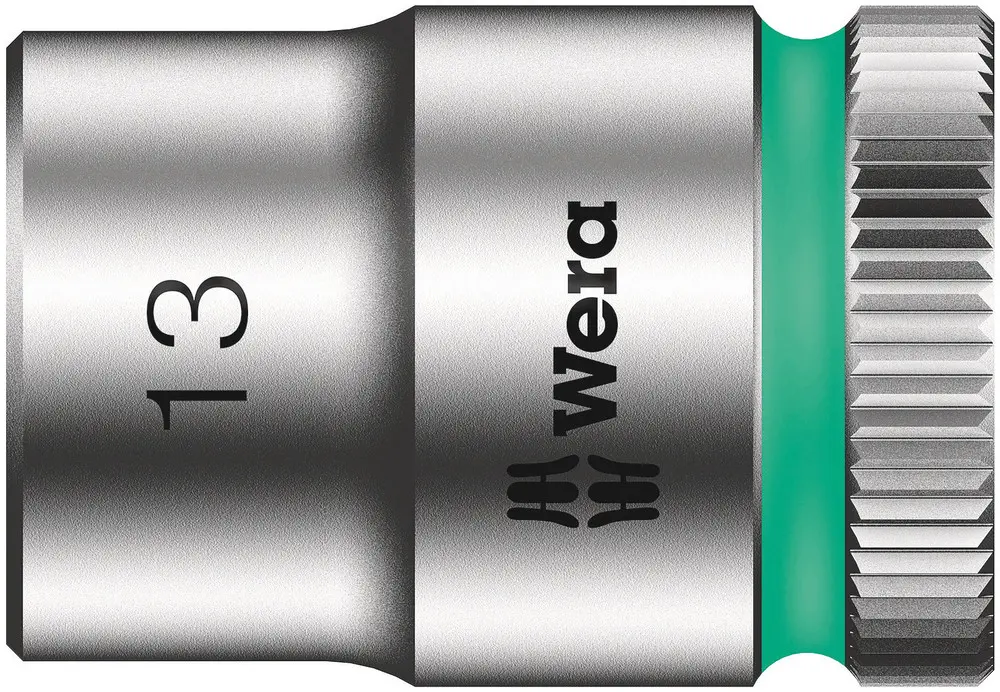 Produktfoto 1 von Wera 3/8 in 6-Kant Buchse SW 1/2 in Sechskant x 29 mm