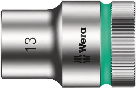 Wera 1/2 in 6-Kant Buchse SW 1-1/16 in Sechskant x 40mm