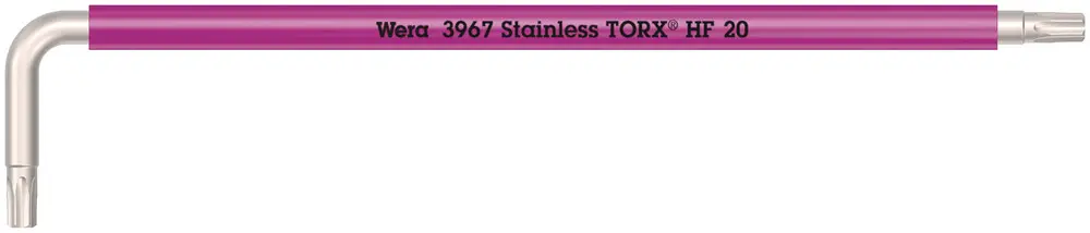 Wera TORX®-Steckschlüssel L Lang Edelstahl 1, TX9