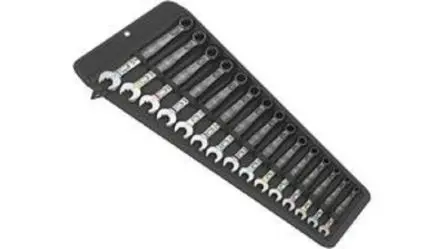 Produktfoto 1 von Wera Ratschen Satz Ring-Maulschlüssel Satz, 15-teilig 5.5 x 105 mm, 18 x 210 mm, 19 x 230 mm, 9 x 120 mm, 11 x 135 mm,