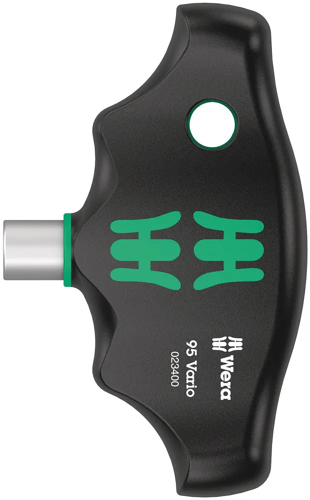 Produktfoto 1 von Wera 6 mm Schraubergriff, Edelstahl, 100 mm / Klinge 60 mm