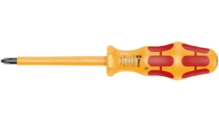 Produktfoto 1 von Wera VDE 1000V zugelassen PH2 Isoliert / Klinge 100 mm