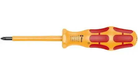Wera VDE 1000V zugelassen PZ1 Isoliert, 178 mm / Klinge 80 mm